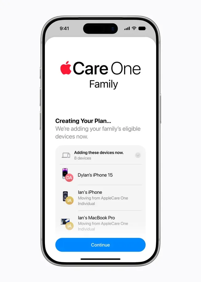AppleCare One Family اپل
