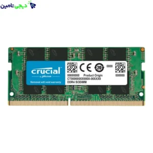 رم لپ تاپ کورشیال DDR4 تک کاناله 3200 مگاهرتز ظرفیت 16 گیگابایت