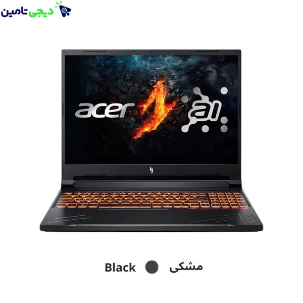 لپ تاپ ایسر Nitro V16 ANV16-71-70F7 i7-14650HX 16GB 512 SSD RTX 4060 8GB-مشخصات اورجینال