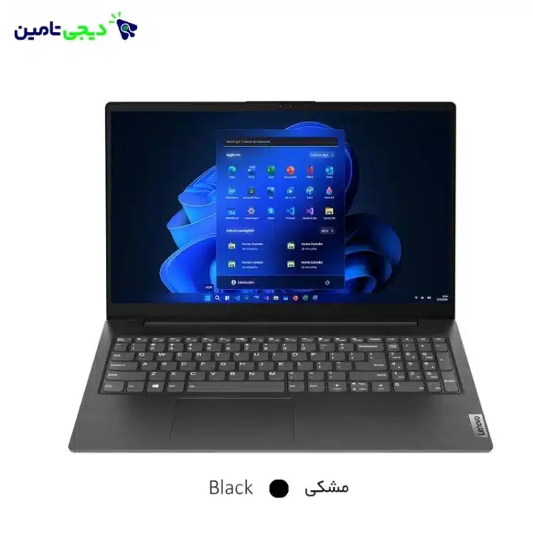 لپ تاپ لنوو Lenovo V15 G2 CeLeron N4500 8GB 256GB SSD Intel-مشخصات اورجینال-صفحه نمایش FHD